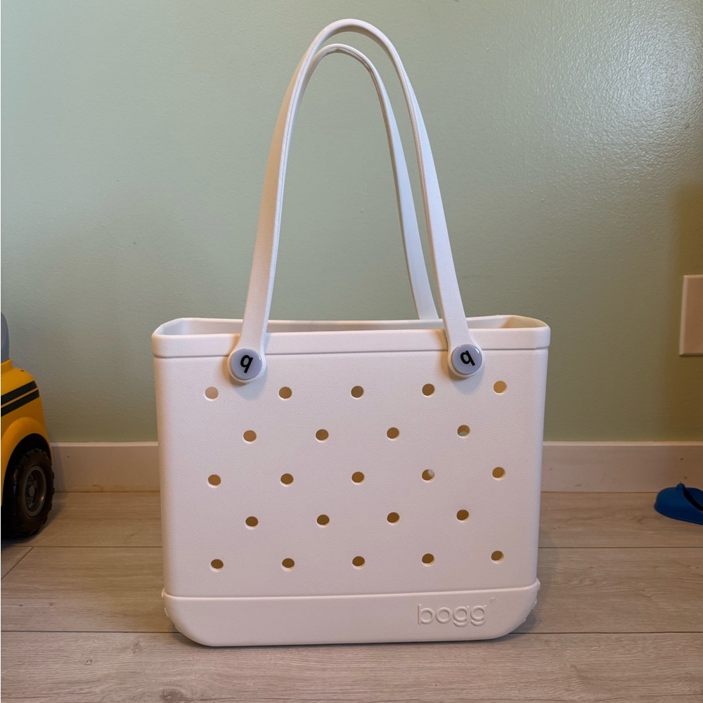 White Tote Bag • Bogg Bag